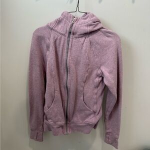 Lululemon Scuba Heathered Mauve